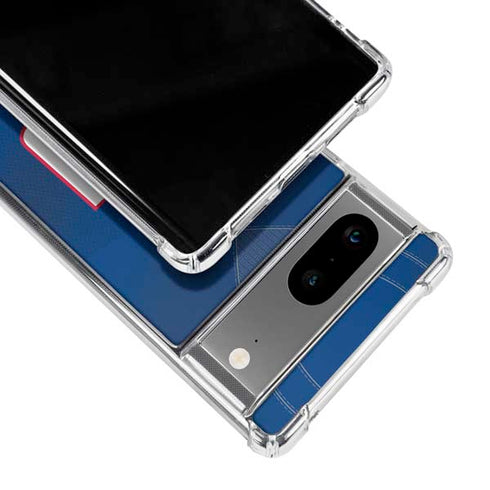 NFL New York Giants Team Jersey Google Pixel 7a Clear Case